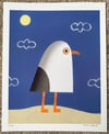 BEACH BIRD GICLEE PRINT