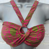 Image 3 of MYLA Tassel Top neon pink