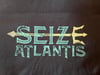 Seize Atlantis Short Sleeve (Black with Glow in the Dark text)