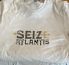 Seize Atlantis Short Sleeve (Cream with Black & Gold text)