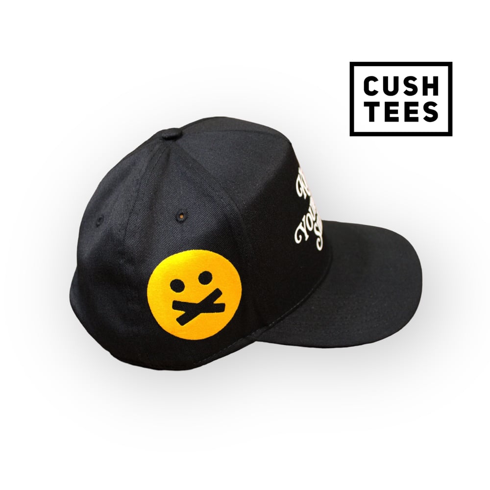 Keep your moves silent (Snapback) Black