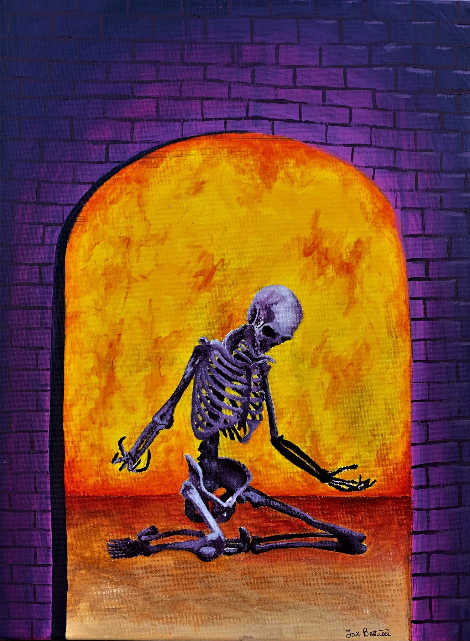 Trapped with an Open Door Print 