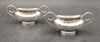 A Pair Of Walker and Hall Solid Silver Salts Hallmarked Sheffield 1902