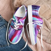 Image 1 of "Purpology" Women’s lace-up canvas shoes