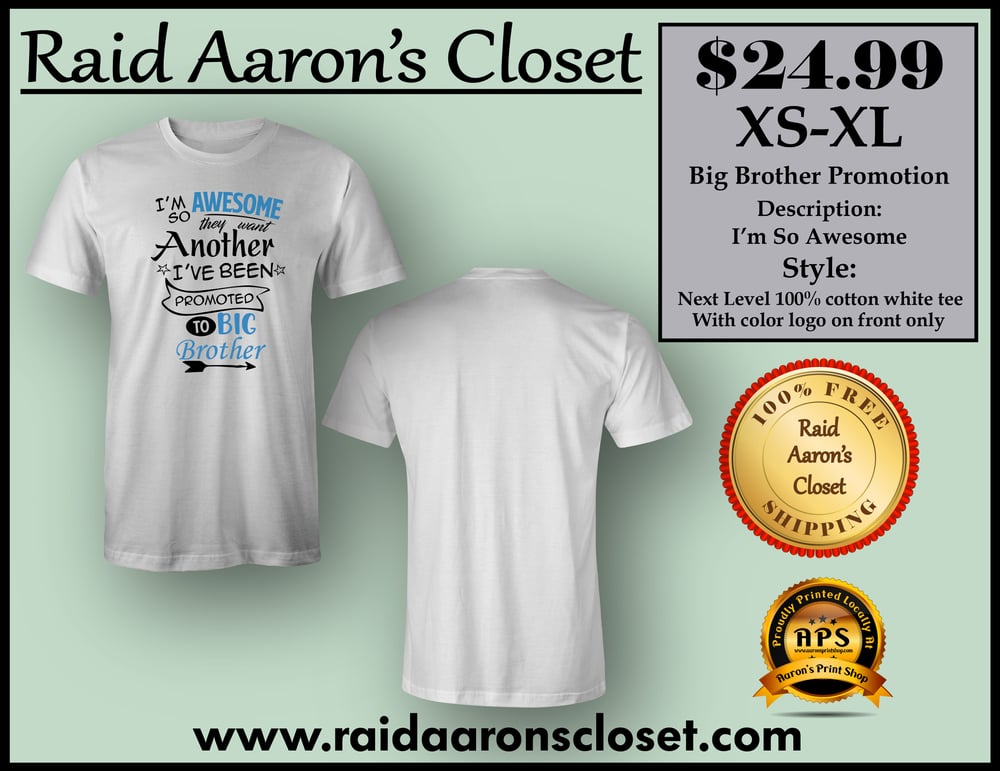 Image of Awesome Brother Promotion Tee