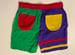 Image of Cycle Nylon Bear Velcro Pocket Shorts
