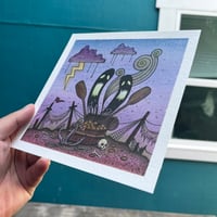 Image 2 of Haunted Treasure Trove Print - by Derek DiOrio
