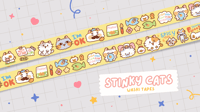 Stinky Cats - Washi tape