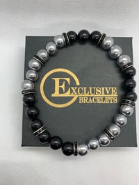 Image 2 of Silver Hematite Black Onyx w/Accents