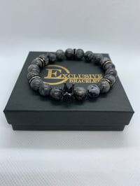 Image 1 of Grey and Black Stone Crown