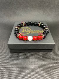 Image 1 of Black Red White w/Accents