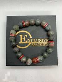 Image 2 of Grey Red Multi w/Accents