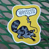 Raccoon Hiss sticker