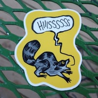Image 1 of Raccoon Hiss sticker