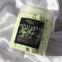 Image 1 of Eucalyptus Mint Whipped Bath Soap