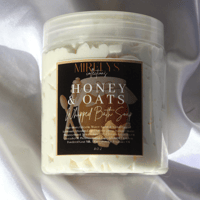 Image 1 of Honey & Oats Whipped Bath Soap