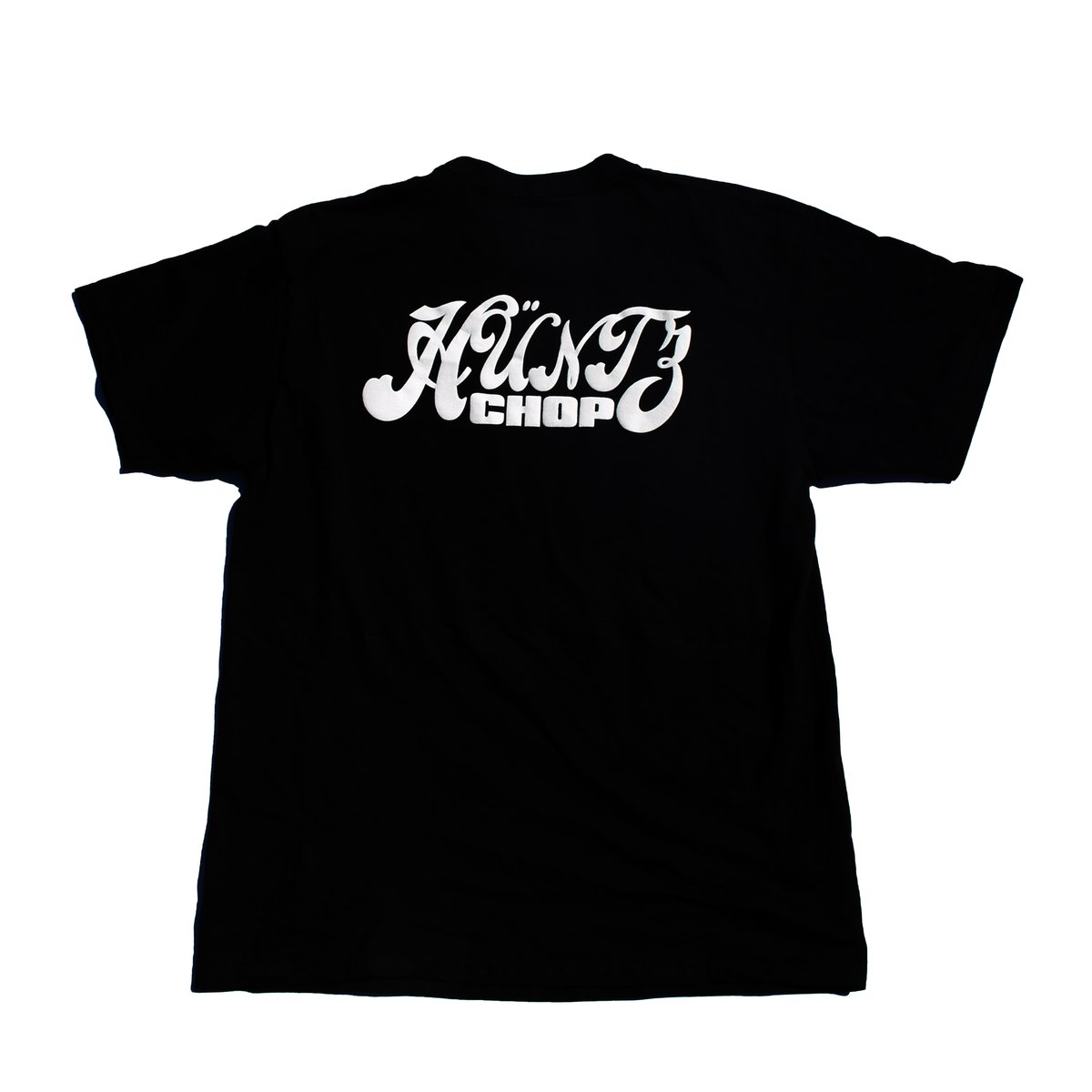 Image of Hüntz Chop Script Tee - Black