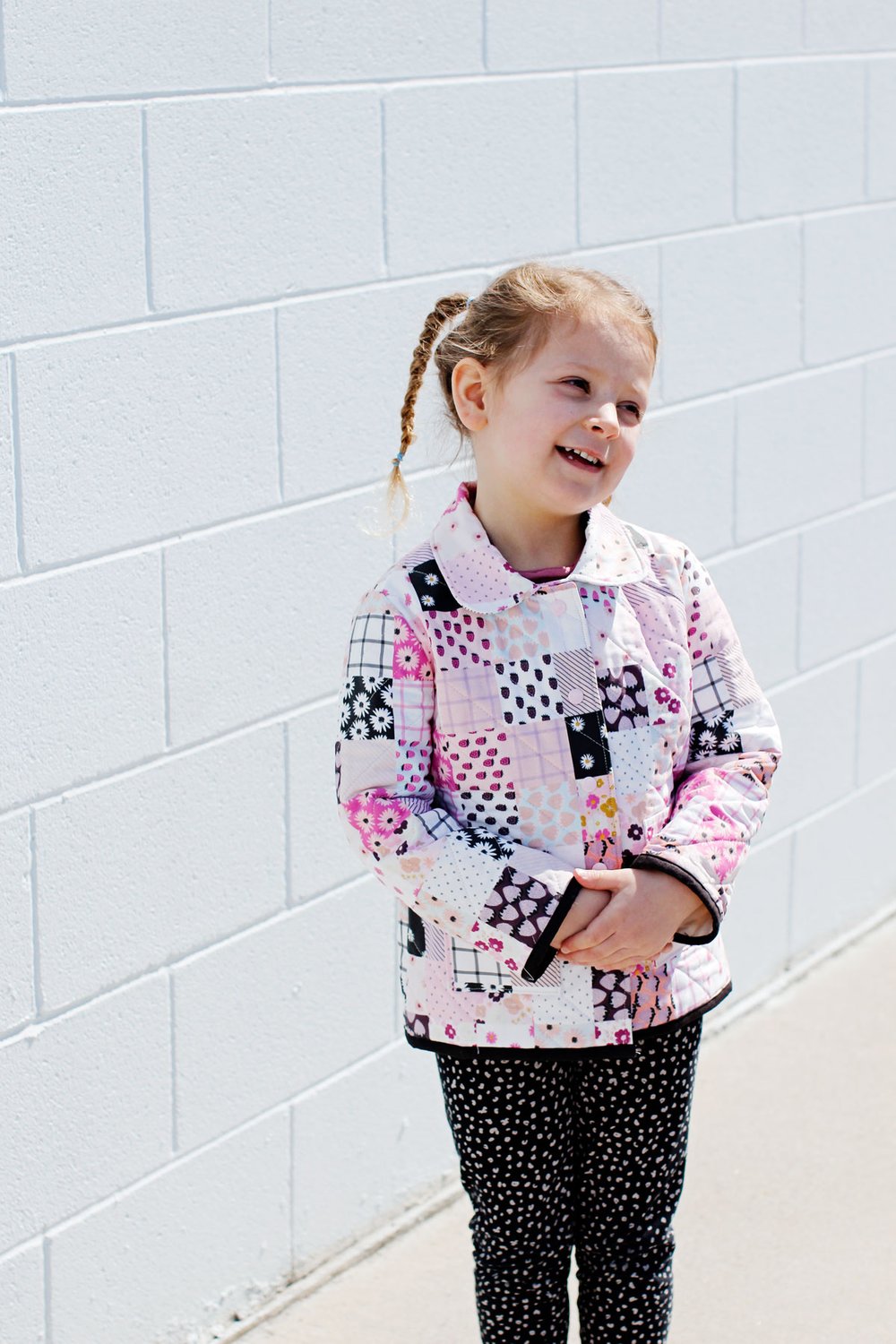 Image of QUILT COAT MOMMY & ME Bundle - 2 PDF Patterns 