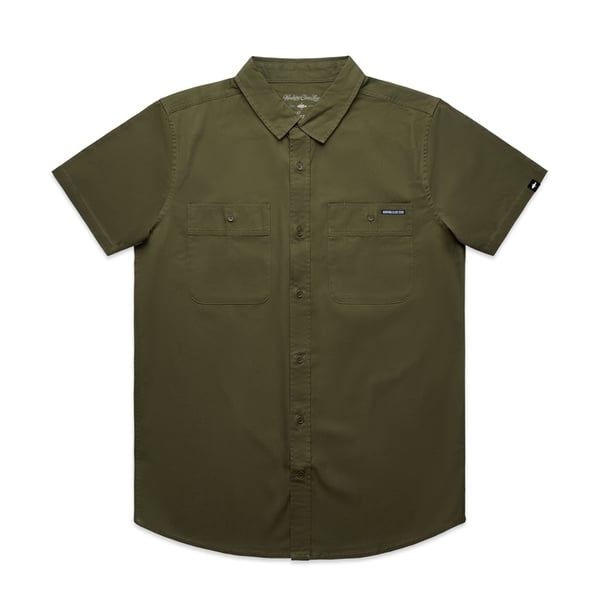 Image of Standard S/S Button Up Work Shirt ( ARMY )