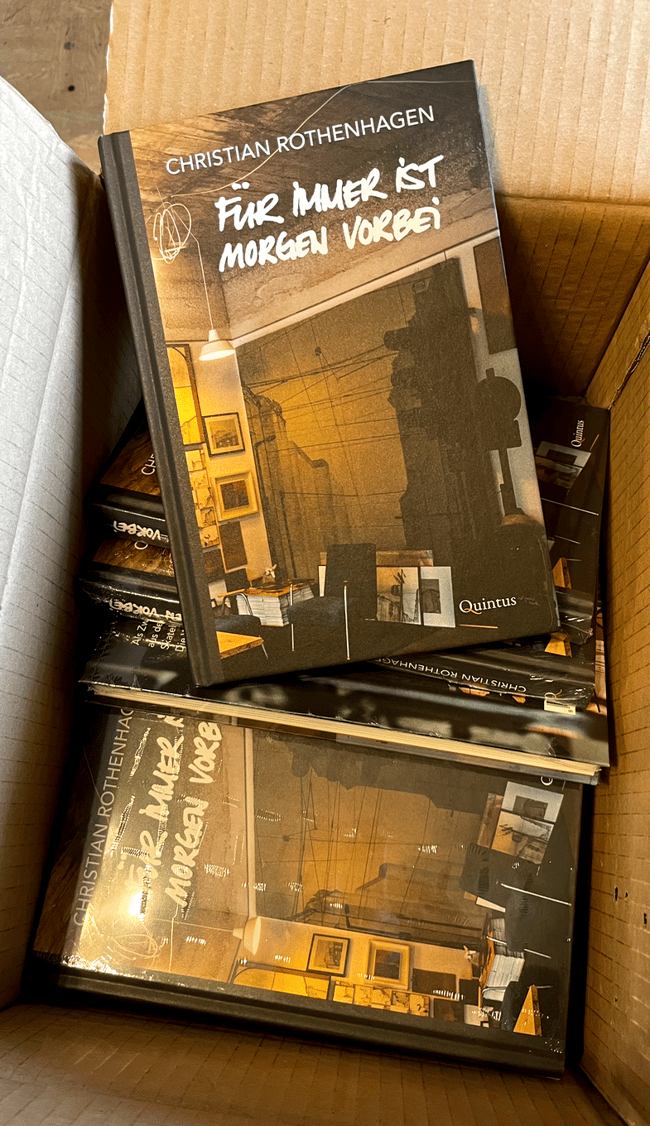 Buch | FÜR IMMER IST MORGEN VORBEI | Book