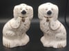 A Pair Of Royal Doulton/Beswick Staffordshire 1378-4 Mantle/Wally Dogs
