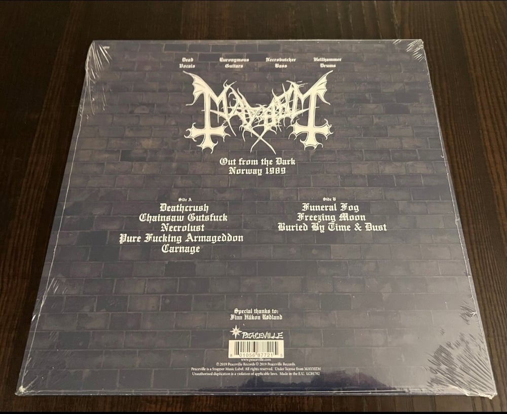 Mayhem - Out from the Dark Vinyl