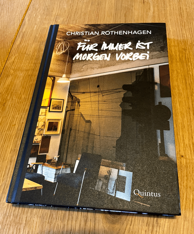 Buch | FÜR IMMER IST MORGEN VORBEI | Book