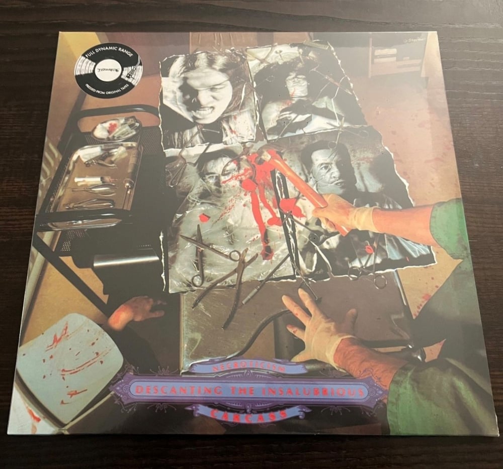 Carcass - DESCANTING THE INSALUBRIOUS Vinyl