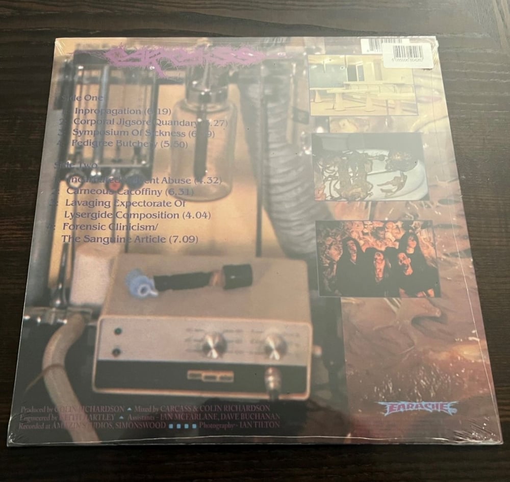 Carcass - DESCANTING THE INSALUBRIOUS Vinyl