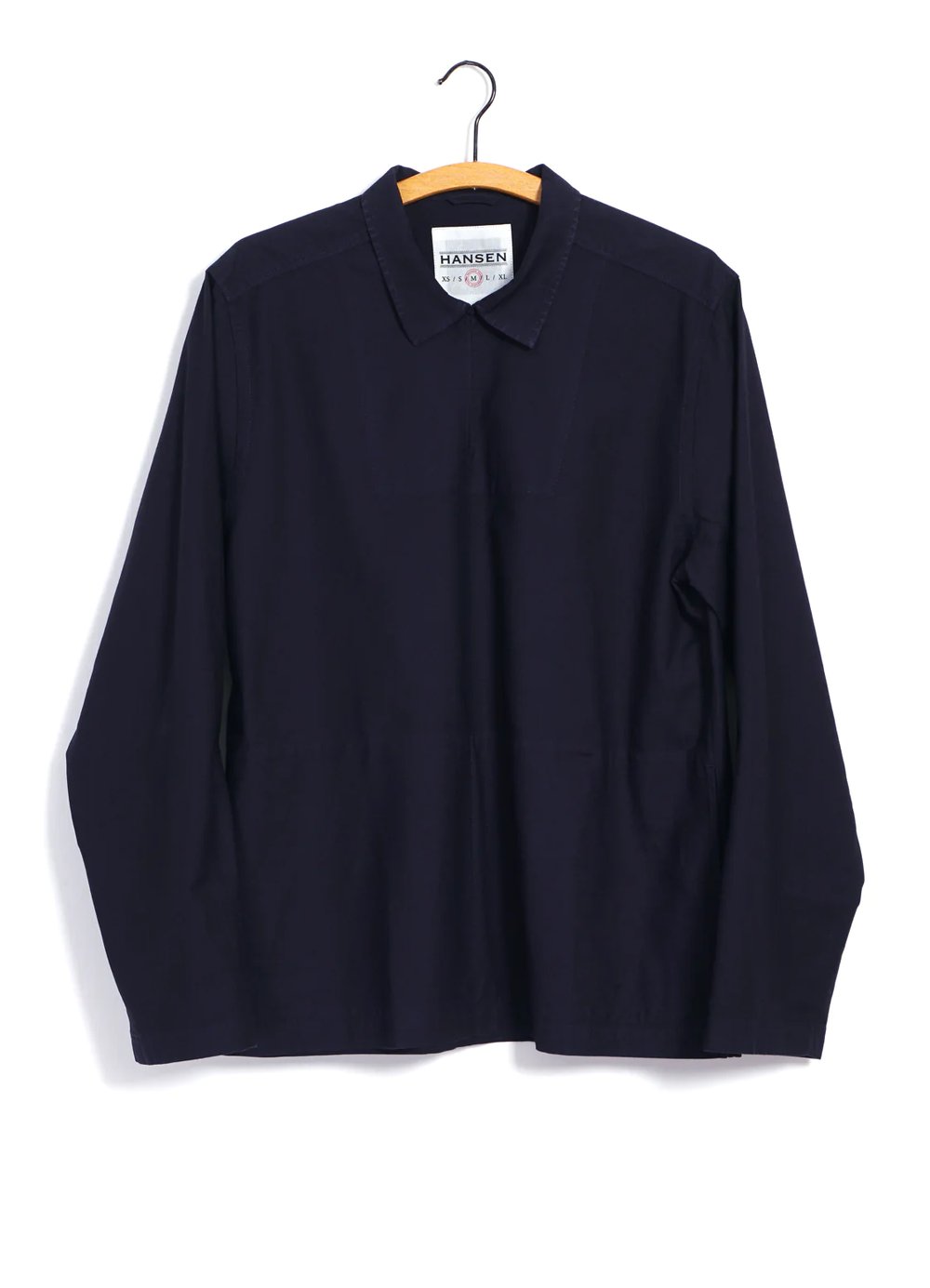 Hansen Garments MAGNE | Casual Pull-on Shirt | blue