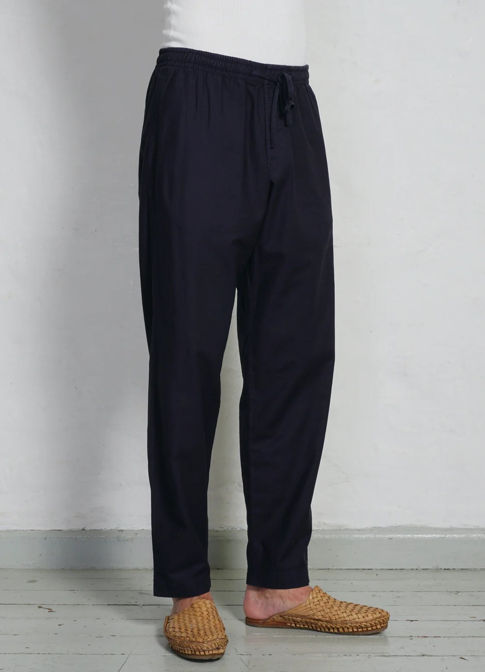 Hansen Garments JIM | Casual Drawstring Trousers | blue