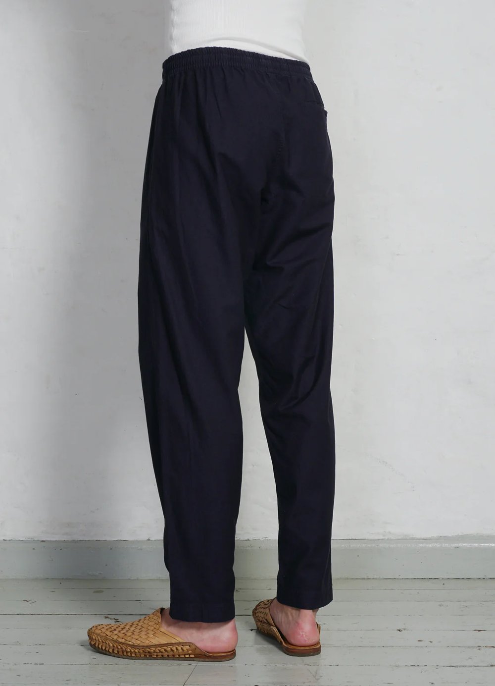 Hansen Garments JIM | Casual Drawstring Trousers | blue