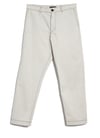 Hansen Garments TYGE | Wide Cut Cropped Trousers | natural