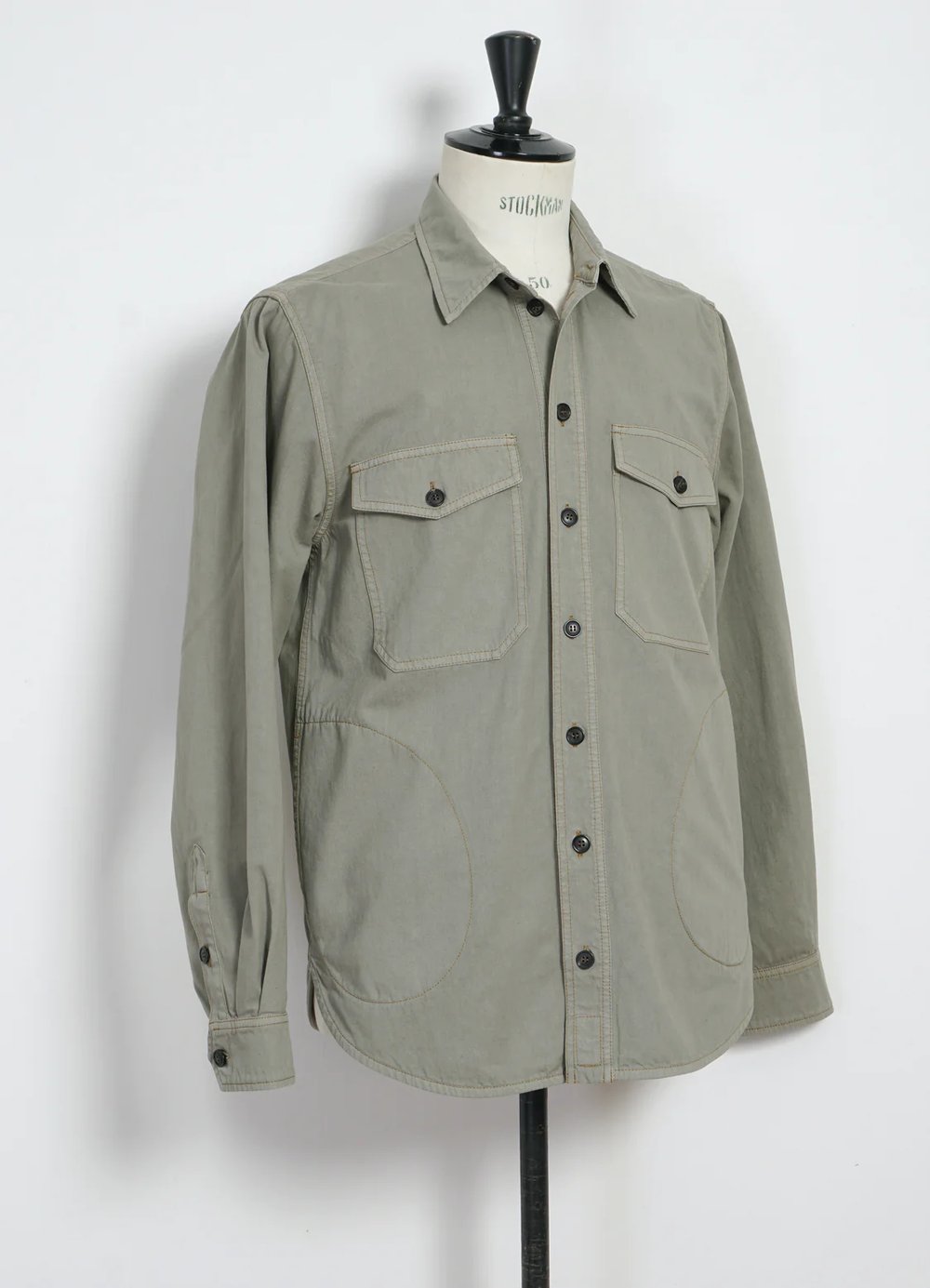 Hansen Garments RUBEN | Casual Over Shirt | light sage