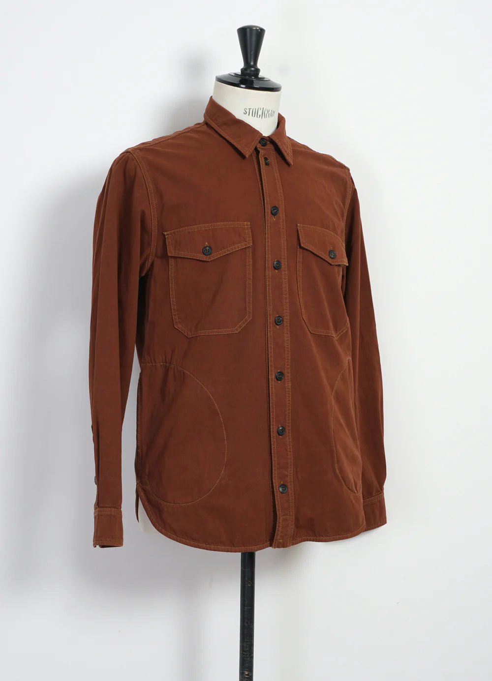 Hansen Garments RUBEN | Casual Over Shirt | brick