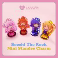 Image 1 of Bocchi The Rock Acrylic Standee Charm Keychain - Nandemo Creative