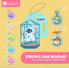 Genshin Impact Phone Gacharms - Venti Wisp Aranara Seelie Acrylic Phone Keychain