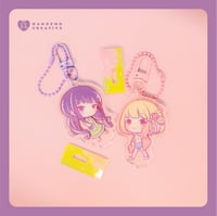 Image 2 of Lycoris Recoil Lycoreco Acrylic Standee Charm Keychain - Nandemo Creative