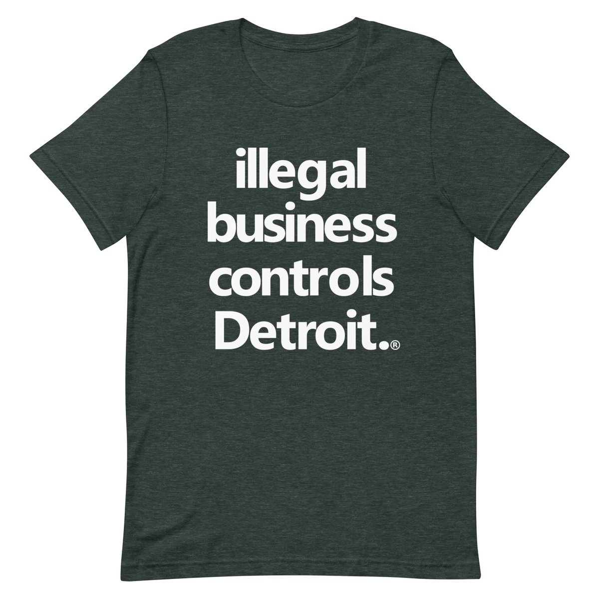 Image of Illegal Business Controls Detroit Tee (5 colors)