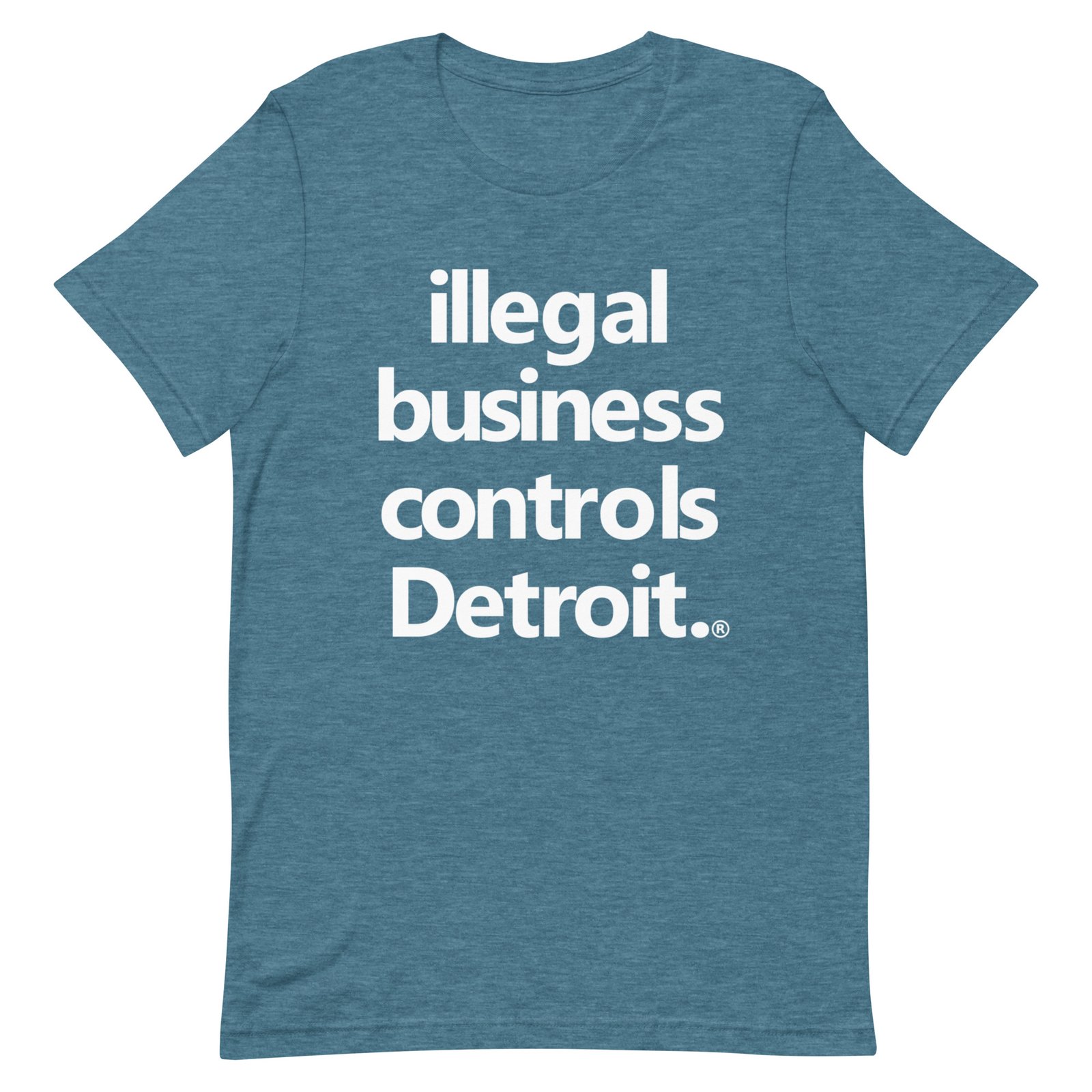 Illegal Business Controls Detroit Tee (5 colors)