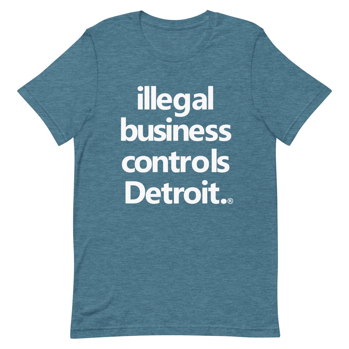 Image of Illegal Business Controls Detroit Tee (5 colors)