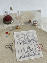 Image 3 of Home Sweet Home Embroidery Template