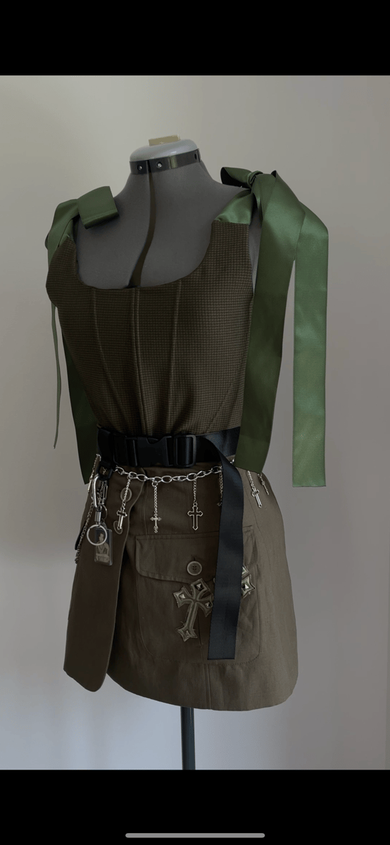Corset Skirt Set w/ Accessories