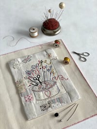 Image 1 of Pin Cushion Embroidey Template