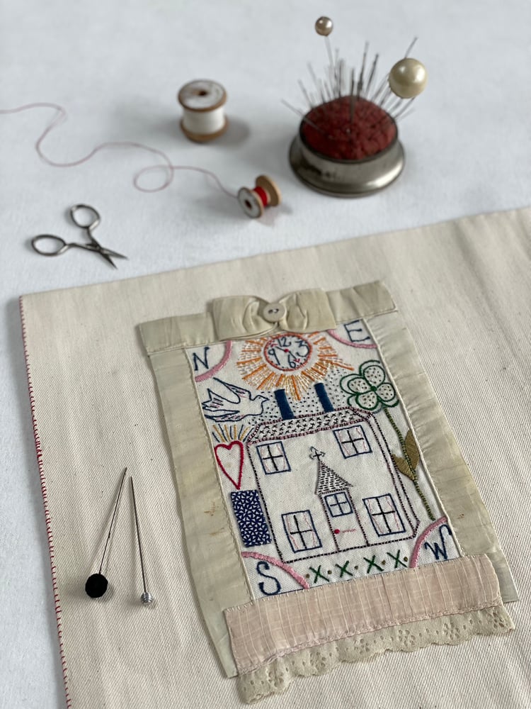 Image of My Home Embroidery Template