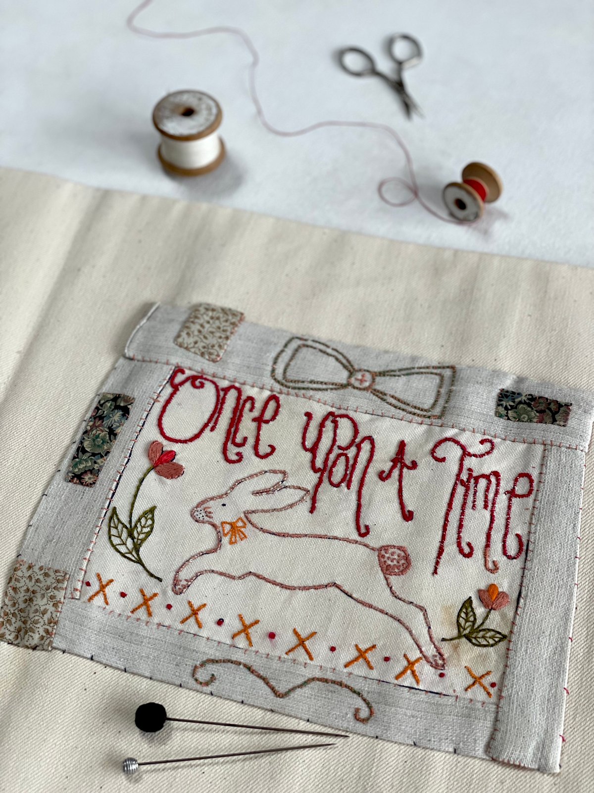 Image of Once Upon a Time Embroidery Template
