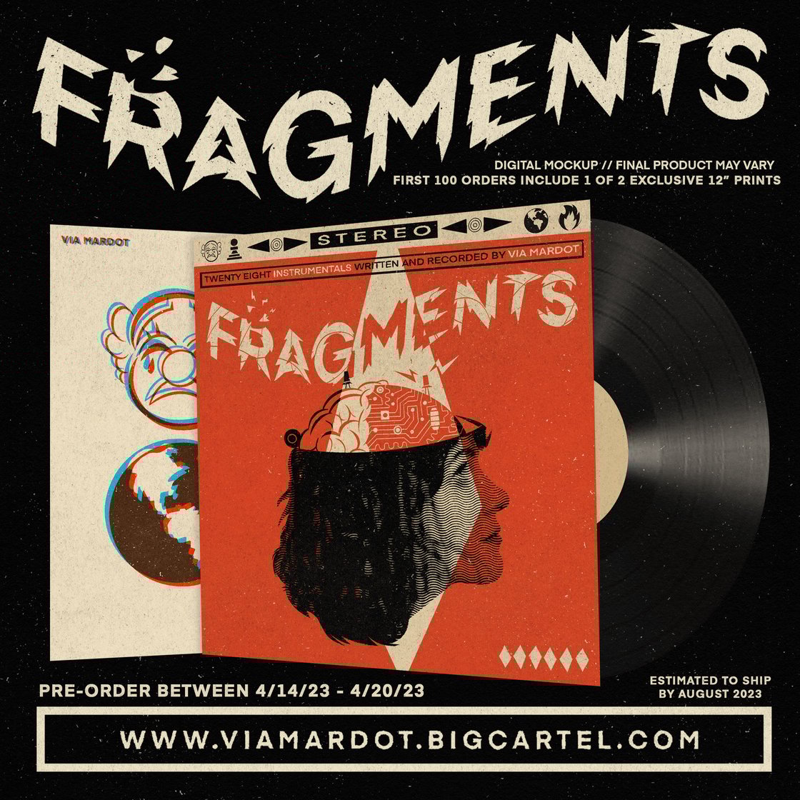 Image of VINYL - Fragments -  Via Mardot