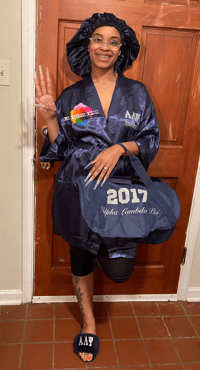 Image 1 of Alpha Lambda Psi Robe Set