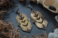 Image 3 of Flower Ornamental Ear Hangers