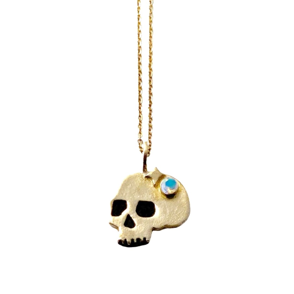 Skull Necklace | Therese Kuempel Jewelry